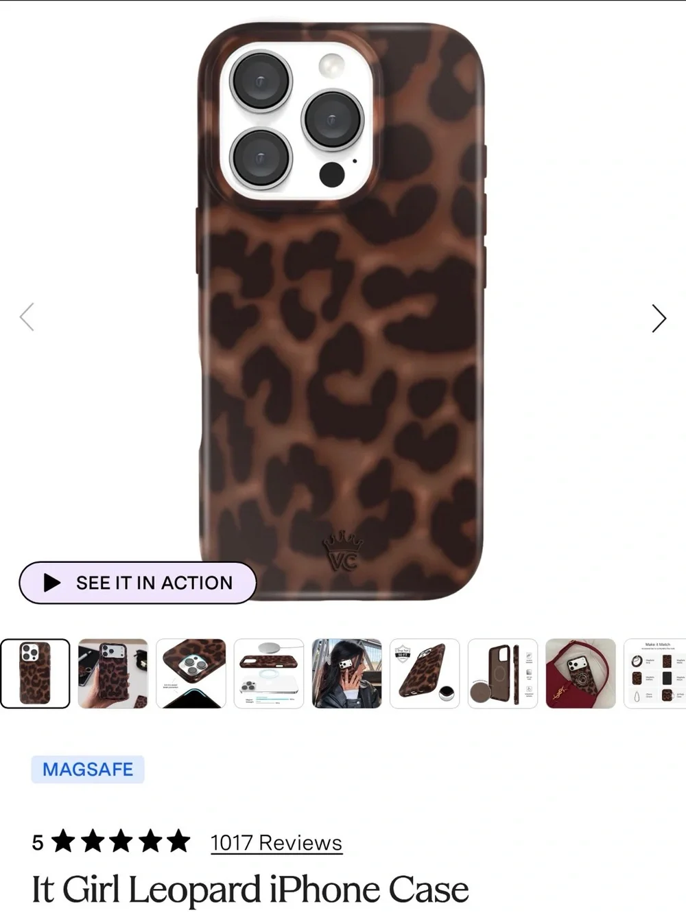 Velvet Caviar IPhone 16 Pro It Girl Leopard